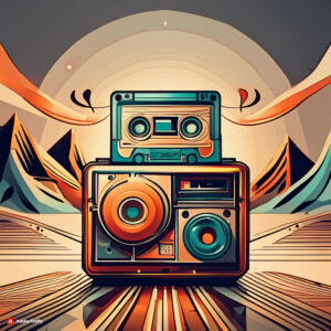 Vintage Shop 8 Cassette Player