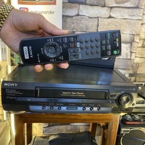 Vintage Shop 17 Sony VCR with Remote