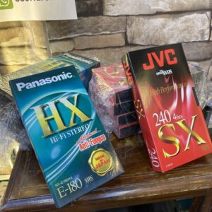 Vintage Shop 19 Blank VHS Cassettes